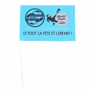 Drapeaux à main