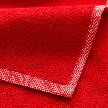 Serviette tissée jacquard