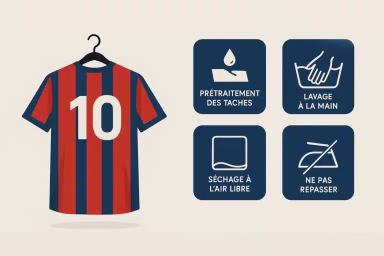 Quelques conseils pour entretenir correctement son maillot de foot
